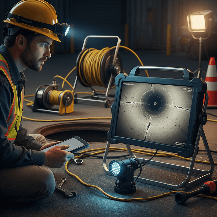 sewer inspection in Columbus, OH