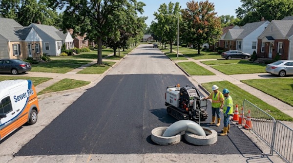 trenchless sewer repair service